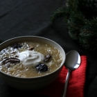 Vianočná kapustnica: Slovak Christmas Sauerkraut Soup (vegetarian version)