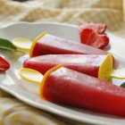 Strawberry Sage Popsicles