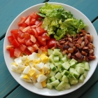 Bacon n' Egg Salad with Probiotic Avocado Dressing