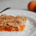 Apricot Shortbread Crisp