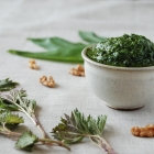 Nettle and Ramps Pesto (Dairy Free)